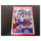 KEITH MILLARD SIGNED AUTO 1990 SCORE ALL-PRO #573