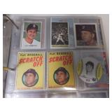 BINDER OF 40 YEAR CARL YASTRZEMSKI COLLECTION READ