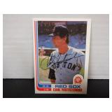 1982 O-PEE-CHEE CARL YASTRZEMSKI #72