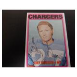 GARY GARRISON SIGNED AUTO 1972 TOPPS #192