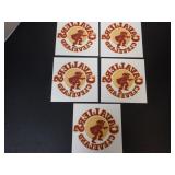 LOT OF 5 VINTAGE CLEVELAND CAVALIERS IRON ONS