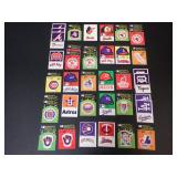 LOT OF 60 1982 FLEER BASEBALL TEAM LOGO STICKERS