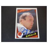 JOE DELAMIELLEURE HOF SIGNED AUTO 1984 TOPPS #51