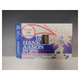 HANK AARON 755 FREEZER POPS EMPTY BOX 1990