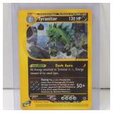 POKEMON TYRANITAR 66/165 RARE 2002 TCG