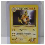 POKEMON LT. SURGE'S RAICHU 28/132 RARE 2000 WOTC