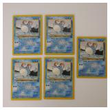 LOT X 5 MARILL 29 BLACK STAR PROMO 2000 WOTC