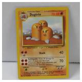 POKEMON DUGTRIO 19/102 RARE STAR 1999 WOTC