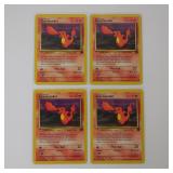 LOT X 4 POKEMON CHARMANDER 50/82 2000 WOTC