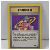 POKEMON SABRINA TRAINER 110/132 RARE STAR WOTC