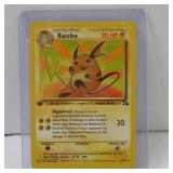 POKEMON RAICHU 29/62 RARE 1999 WOTC TCG