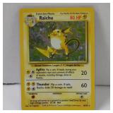 POKEMON RAICHU 14/102 HOLO RARE 1999 WOTC