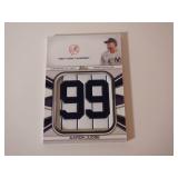 2022 TOPPS AARON JUDGE JERSEY NUMBER MEDALLION