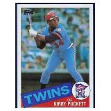 High Grade 1985 Topps #536 KIRBY PUCKETT RC Twins