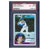 1983 Topps #83 RYNE SANDBERG RC PSA 8 NM-MT