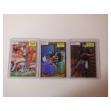 LOT OF 3 PEYTON MANNING ROOKIE CARDS