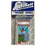 High Grade 1982 TOPPS TRADED Set w/ Graded RIPKEN
