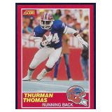 High Grade 1989 Score #211 THURMAN THOMAS RC Bills