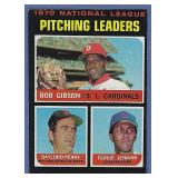 1971 Topps #70 Pitching Ldrs BOB GIBSON FERGIE