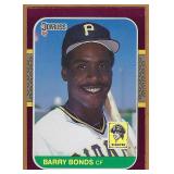 High Grade 1987 Donruss Opening Day BARRY BONDS RC