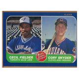 High Grade 1986 Fleer 653 CECIL FIELDER RC Toronto