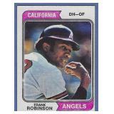 1974 Topps #55 FRANK ROBINSON California Angels