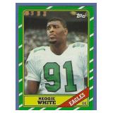 High Grade 1986 Topps #275 REGGIE WHITE RC Eagles