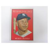 1961 TOPPS MICKEY MANTLE #475 MVP