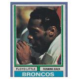 1974 Topps #10 FLOYD LITTLE Denver Broncos