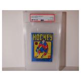 1979 TOPPS HOCKEY UNOPENED WAX PACK. PSA 4