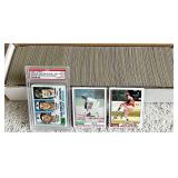 High Grade 1982 TOPPS BASEBALL Set w Graded RIPKEN