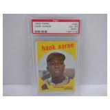 1959 TOPPS HANK AARON #380. PSA 4(MC)