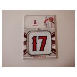 2022 TOPPS SHOHIE OHTANI NUMBER JERSEY MEDALLION