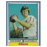 1974 Topps #215 STEVE SPURRIER San Francisco 49ers