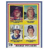 1978 Topps #703 JACK MORRIS RC Detroit Tigers