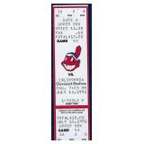 1993 CLEVE INDIANS Full Ticket BELLE Career HR #94