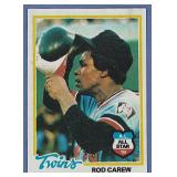 Sharp 1978 Topps #580 ROD CAREW Minnesota Twins