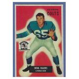 1955 Bowman #115 DOUG EGGERS Baltimore Colts