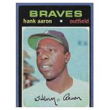 1971 Topps #400 HANK AARON Atlanta Braves