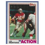 1982 Topps #489 JOE MONTANA 2nd Yr SF 49ers
