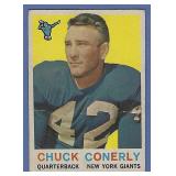 1959 Topps #65 CHUCK CONERLY New York Giants