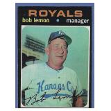 1971 Topps #91 BOB LEMON Kansas City Royals
