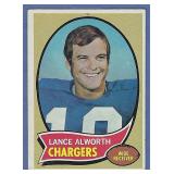 1970 Topps #240 LANCE ALWORTH San Diego Chargers