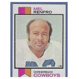 Sharp 1973 Topps #185 MEL RENFRO Dallas Cowboys