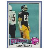 1975 Topps #282 LYNN SWANN RC Pittsburgh Steelers