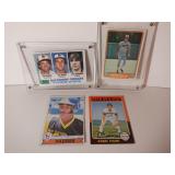 LOT OF 4 VINTAGE BASEBALL ROOKIE STARS