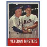 1963 Topps #43 CASEY STENGEL Veteran Masters Mets