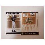 2001 UPPER DECK MICHAEL JORDAN BAT CARD