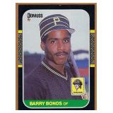 High Grade 1987 Donruss 361 BARRY BONDS RC Pirates