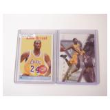 LOT OF 2 KOBE BRYANT CARDS